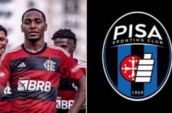 罗马诺：比萨450万欧引进弗拉门戈中场罗兰达原则协议，即将HWG