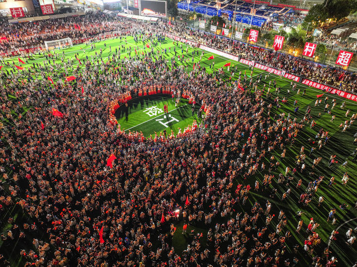 追光 | “村超”场边的鼓声，又响起来了！