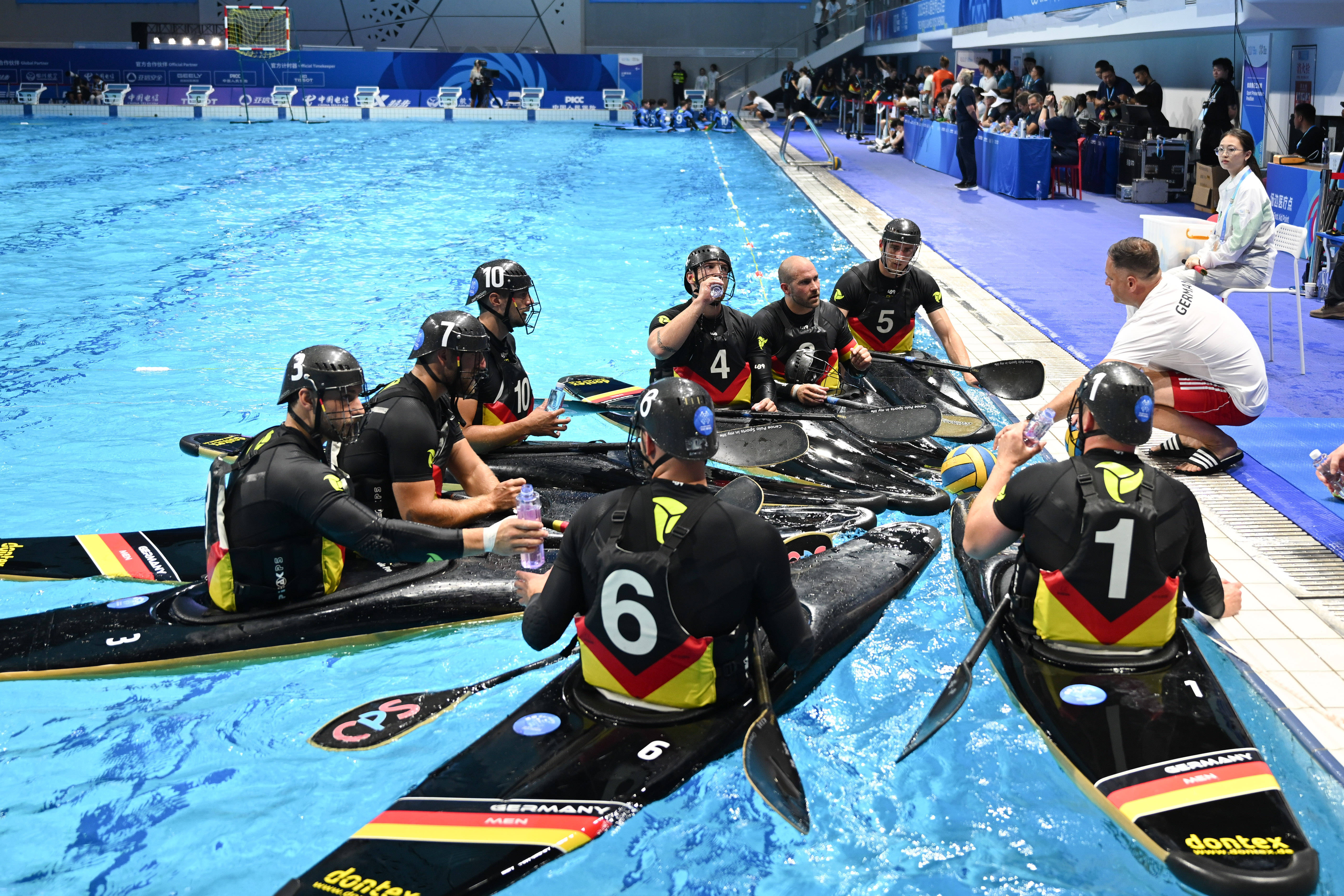 （成都世运会）皮艇球——男子决赛：德国队夺冠