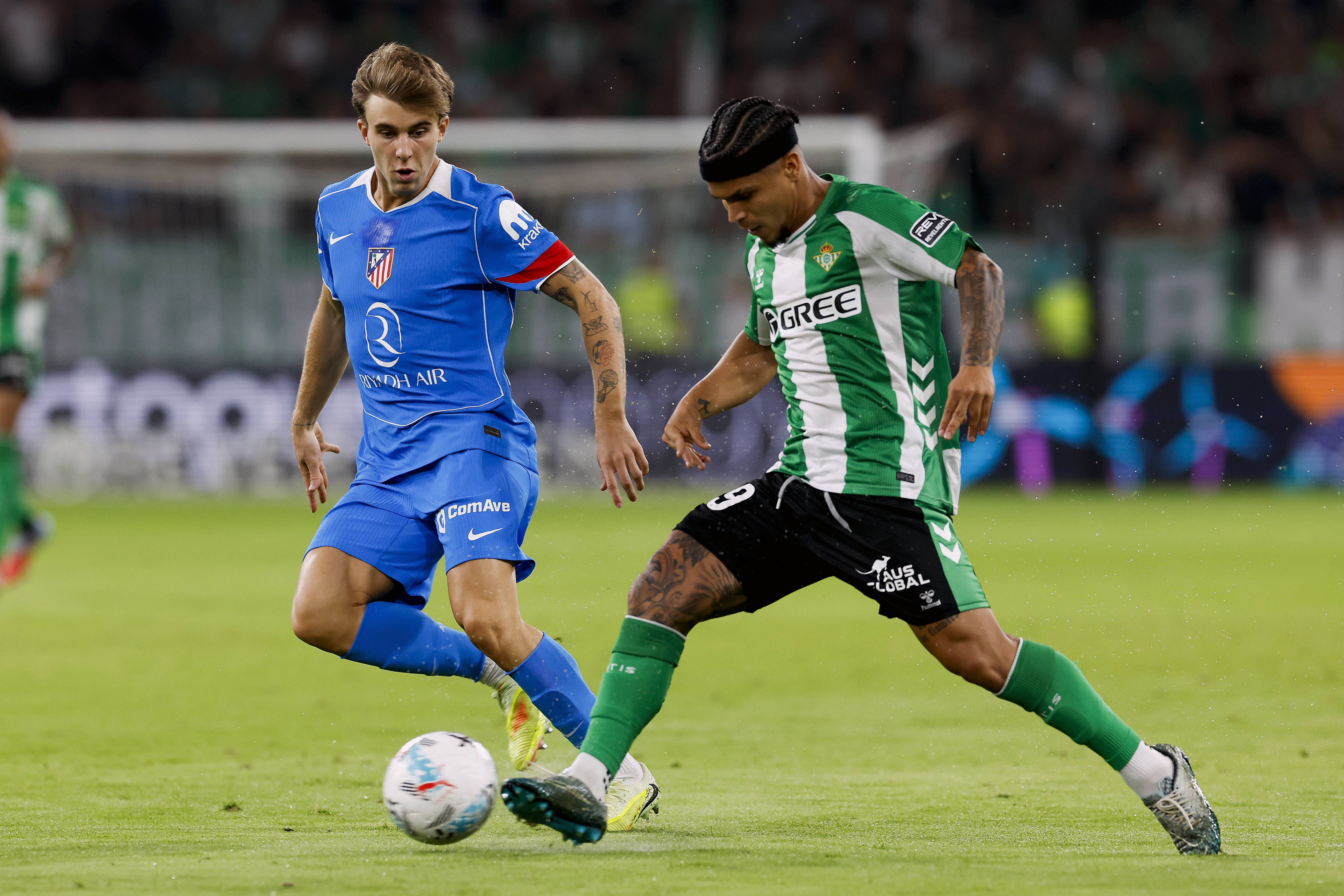 （外代二线）足球——西甲联赛：马竞胜贝蒂斯