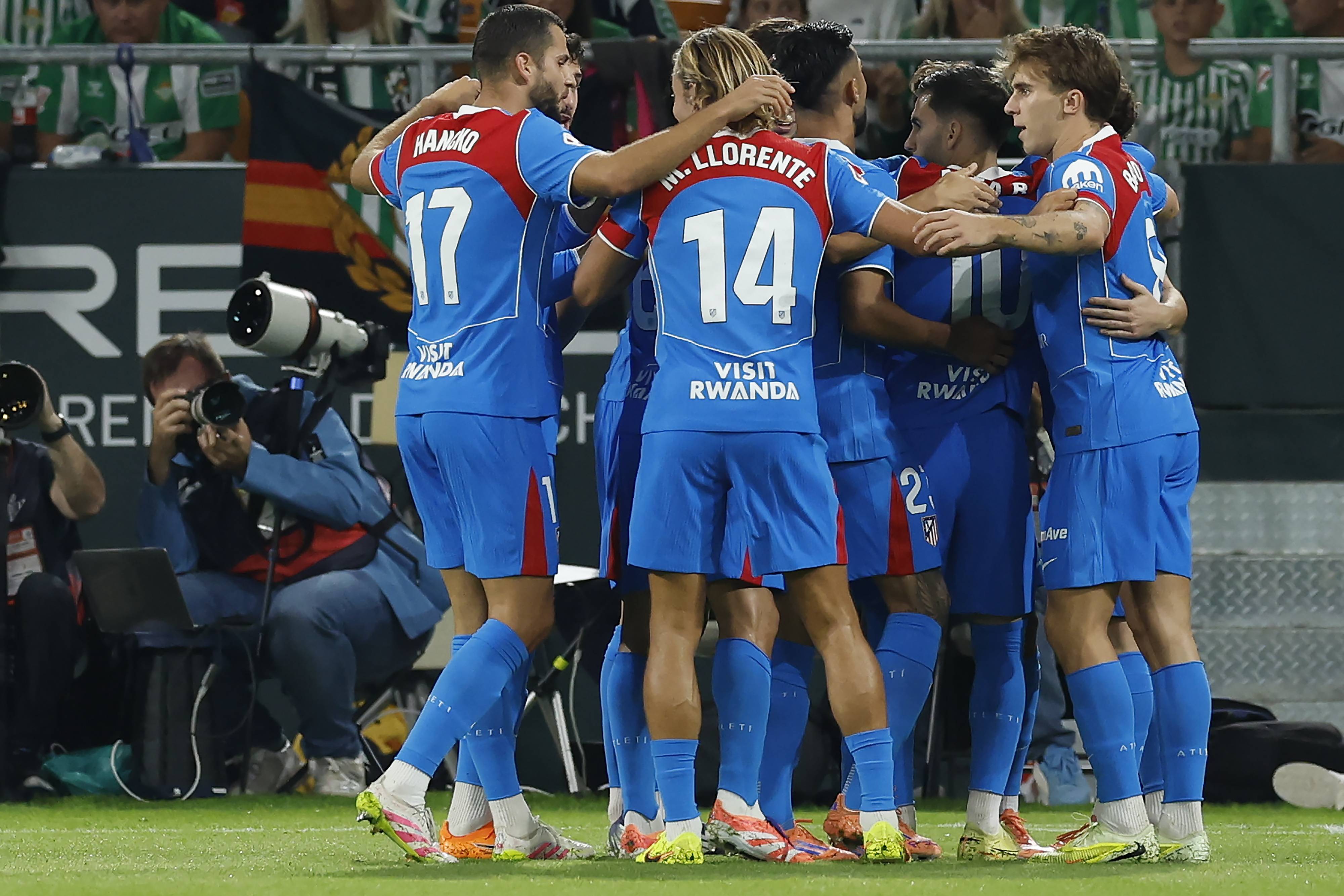 （外代二线）足球——西甲联赛：马竞胜贝蒂斯